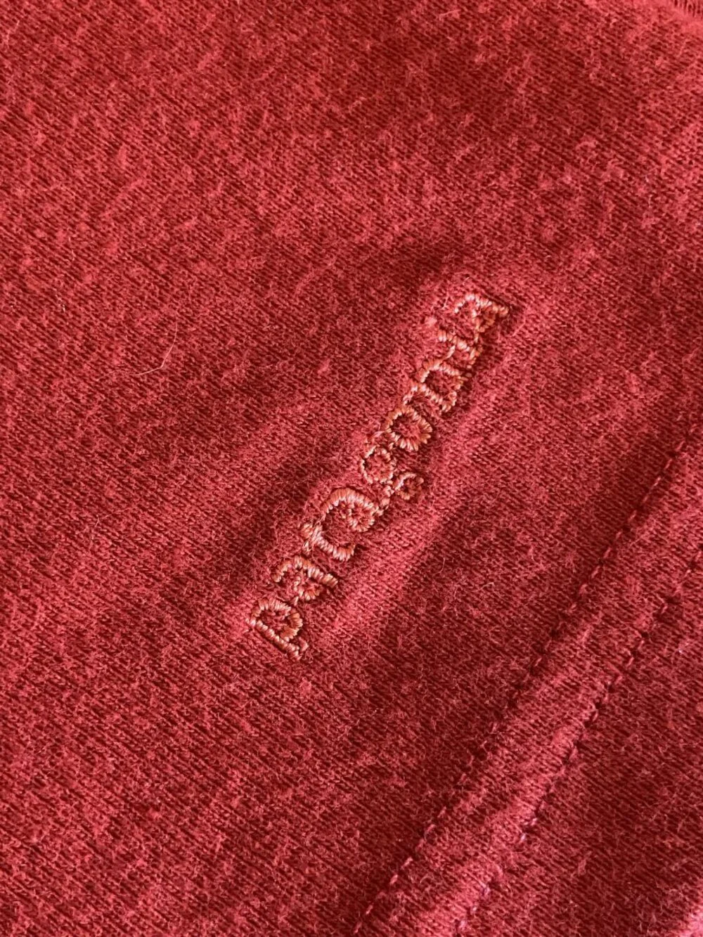 PATAGONIA long sleeve tee organic cotton XL orange regular fit